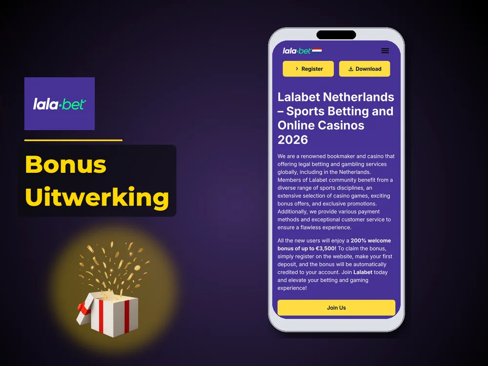 lalabet casino nederland - Bonus Uitwerking