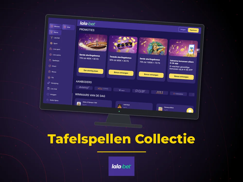 lalabet casino nederland - Tafelspellen Collectie