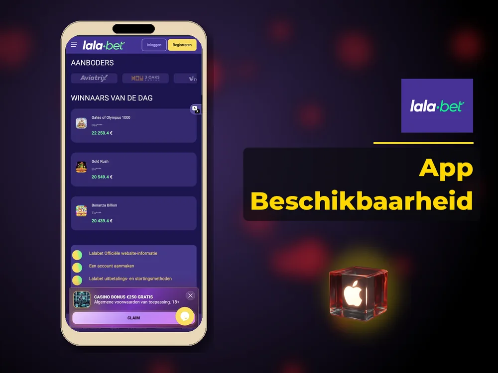 lalabet casino nederland - App Beschikbaarheid