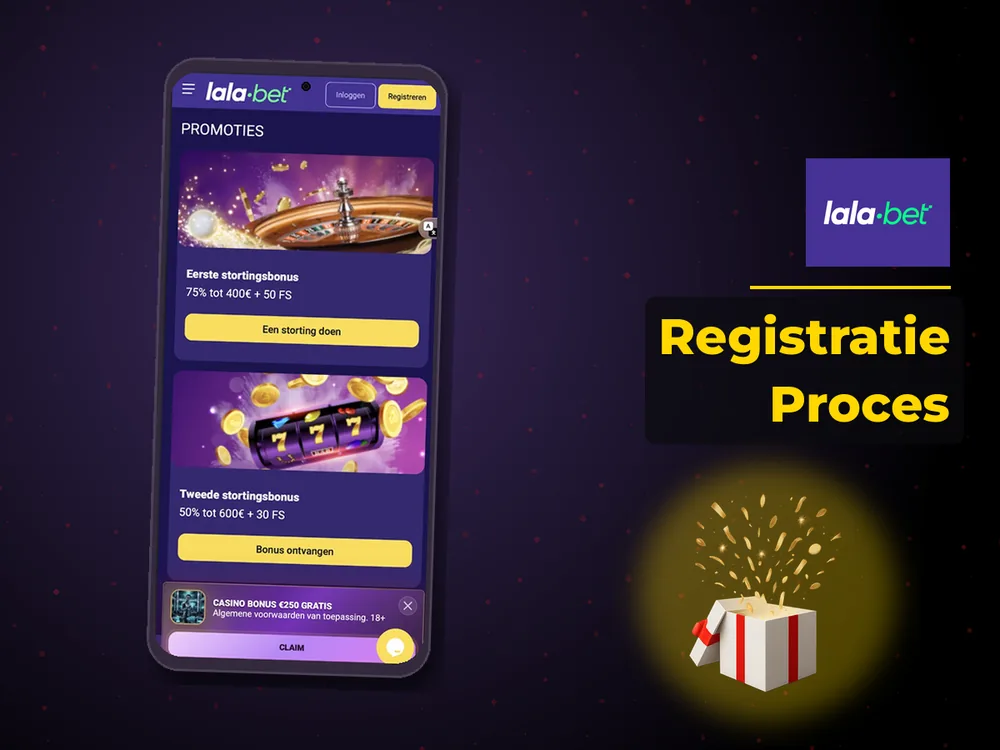 lalabet casino nederland - Registratie Proces