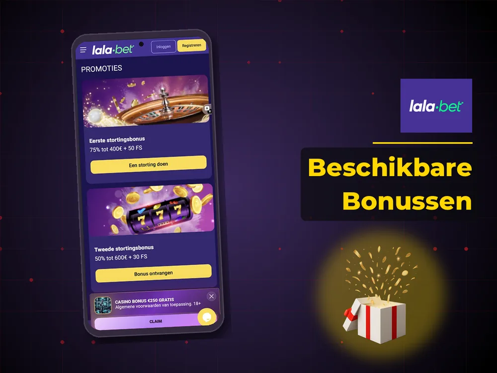 lalabet casino nederland - Beschikbare Bonussen