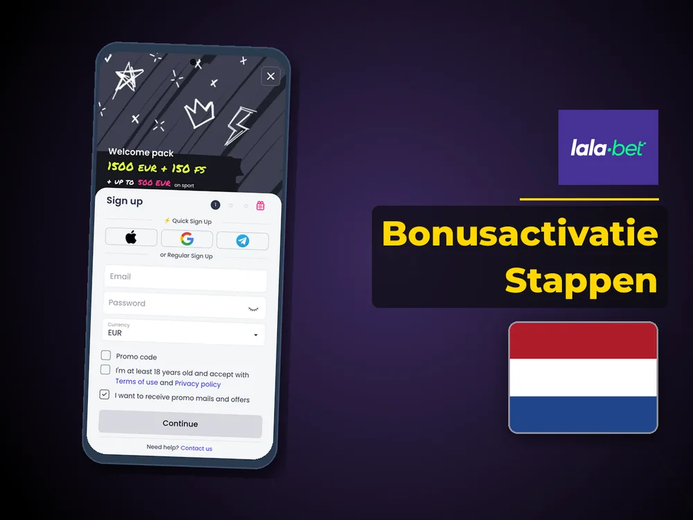 lalabet casino nederland - Bonusactivatie Stappen