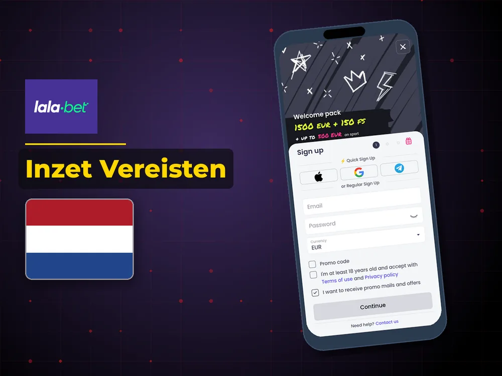 lalabet casino nederland - Inzet Vereisten