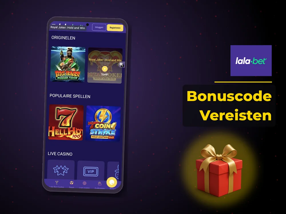 lalabet casino nederland - Bonuscode Vereisten
