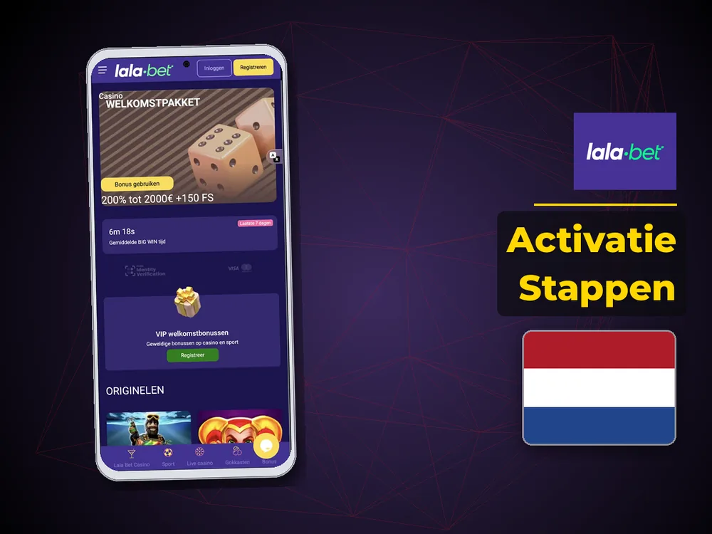 lalabet casino nederland - Activatie Stappen