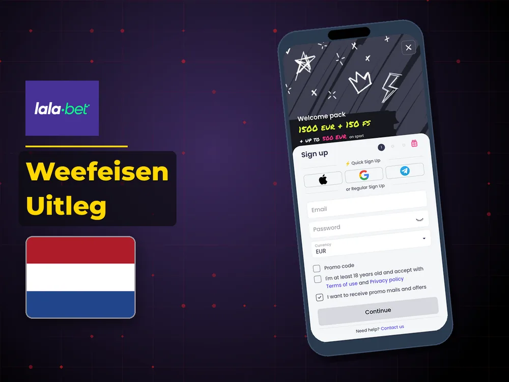 lalabet casino nederland - Weefeisen Uitleg