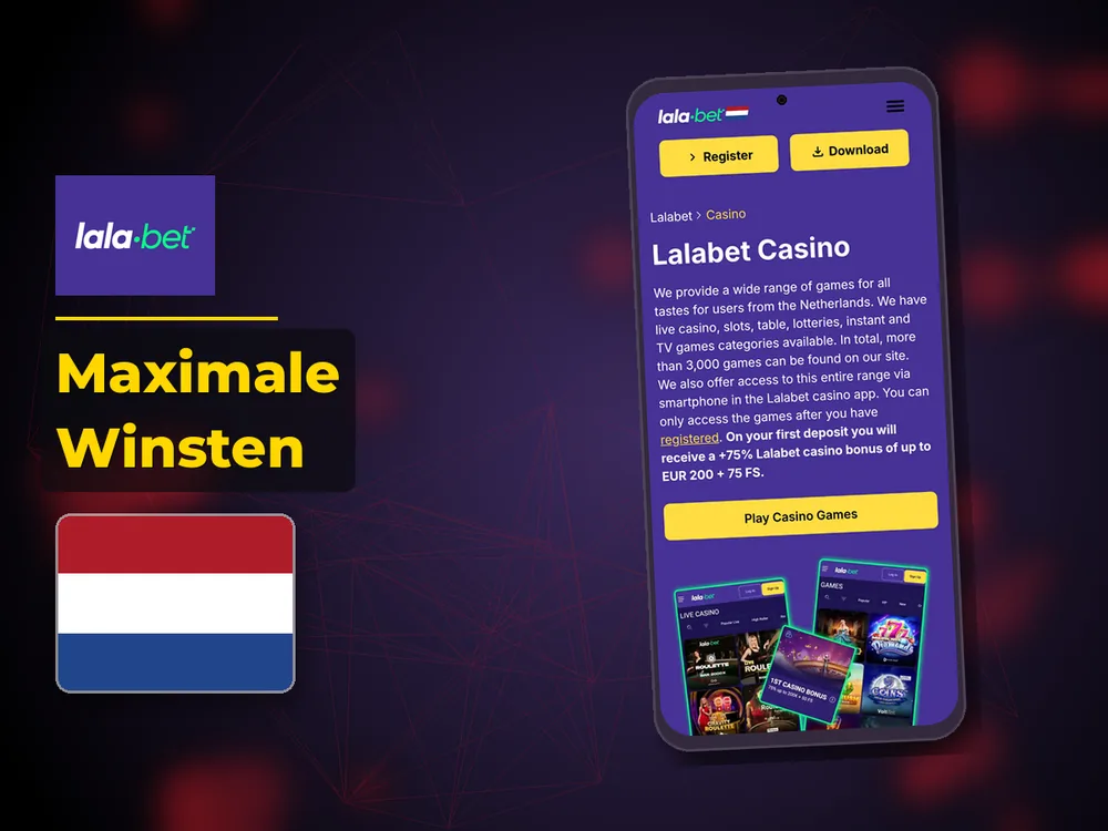 lalabet casino nederland - Maximale Winsten