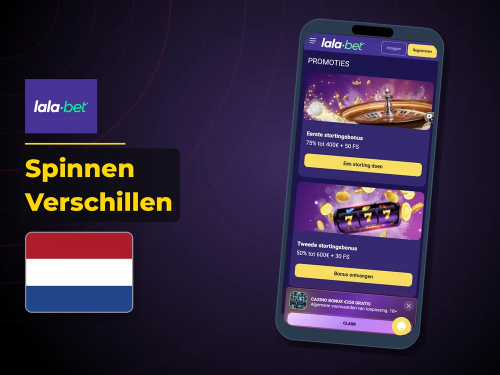 lalabet casino nederland - Spinnen Verschillen