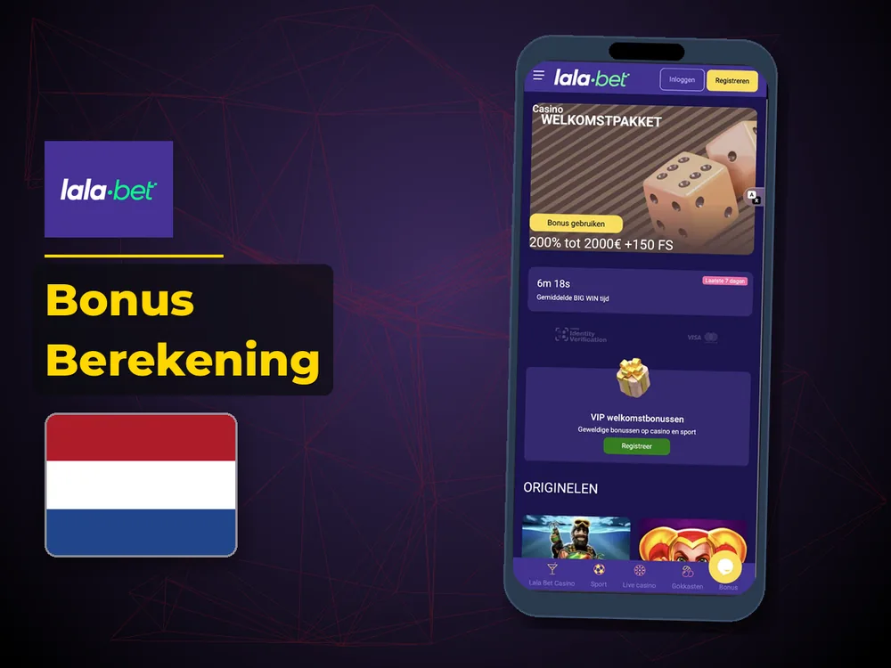 lalabet casino nederland - Bonus Berekening