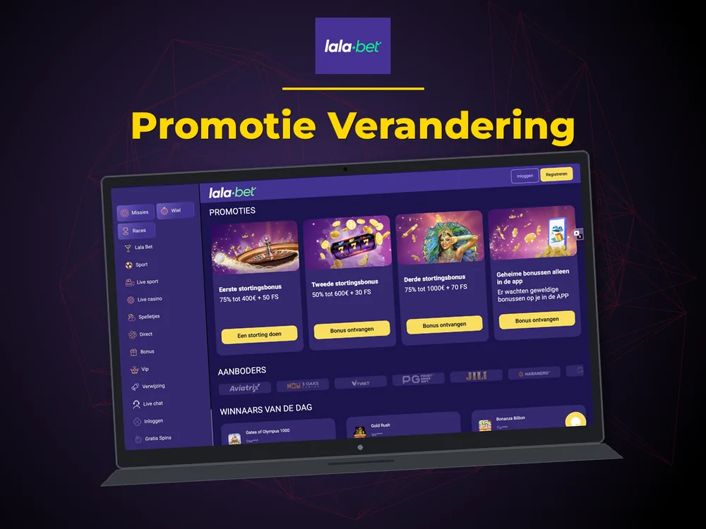 lalabet casino nederland - Promotie Verandering