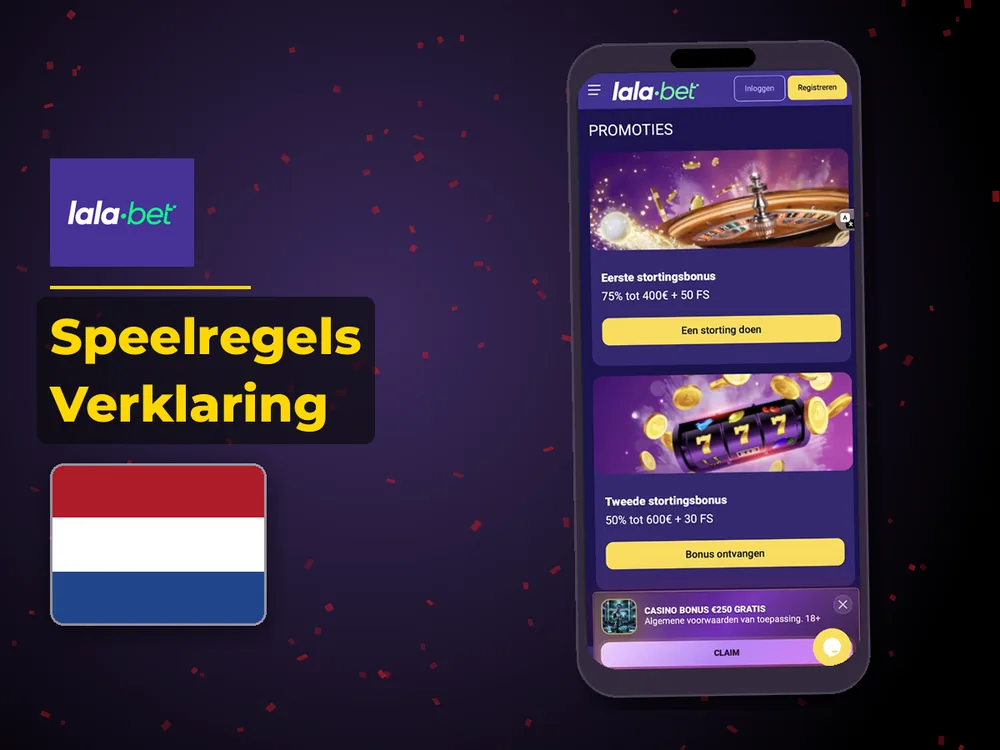 lalabet casino nederland - Speelregels Verklaring