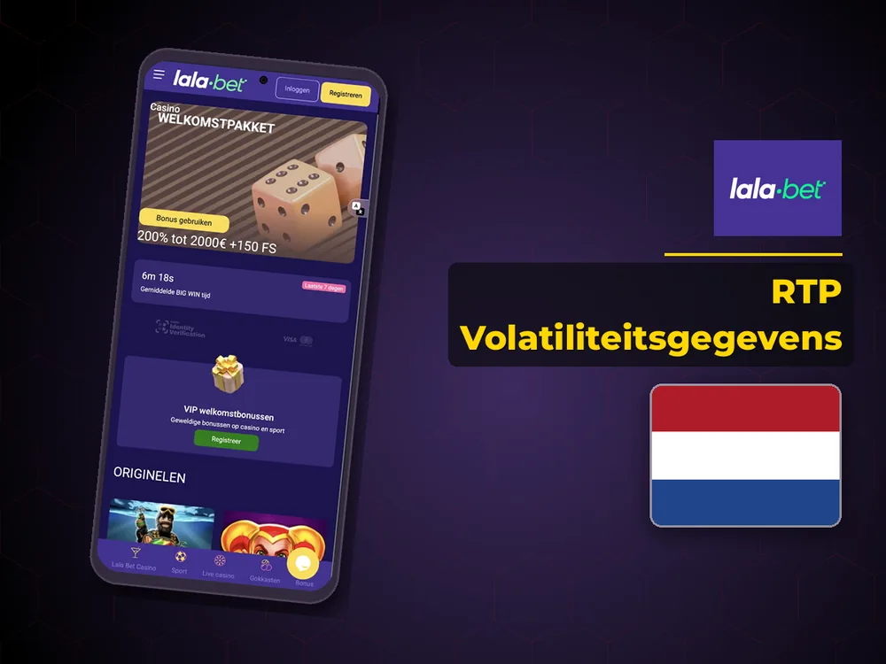 lalabet casino nederland - RTP Volatiliteitsgegevens