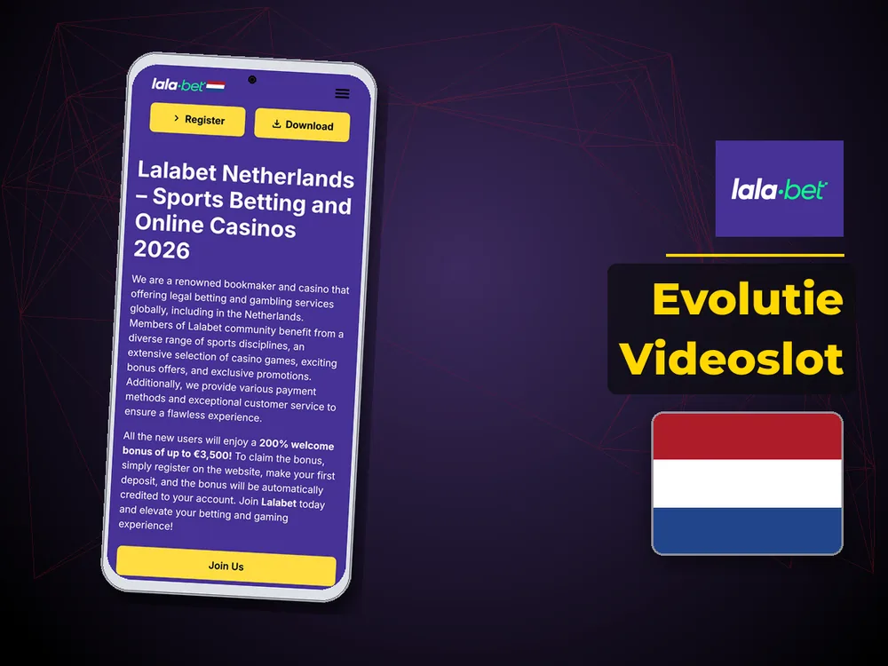 lalabet casino nederland - Evolutie Videoslot