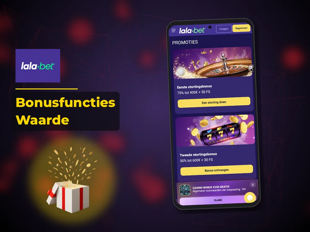 lalabet casino nederland - Bonusfuncties Waarde