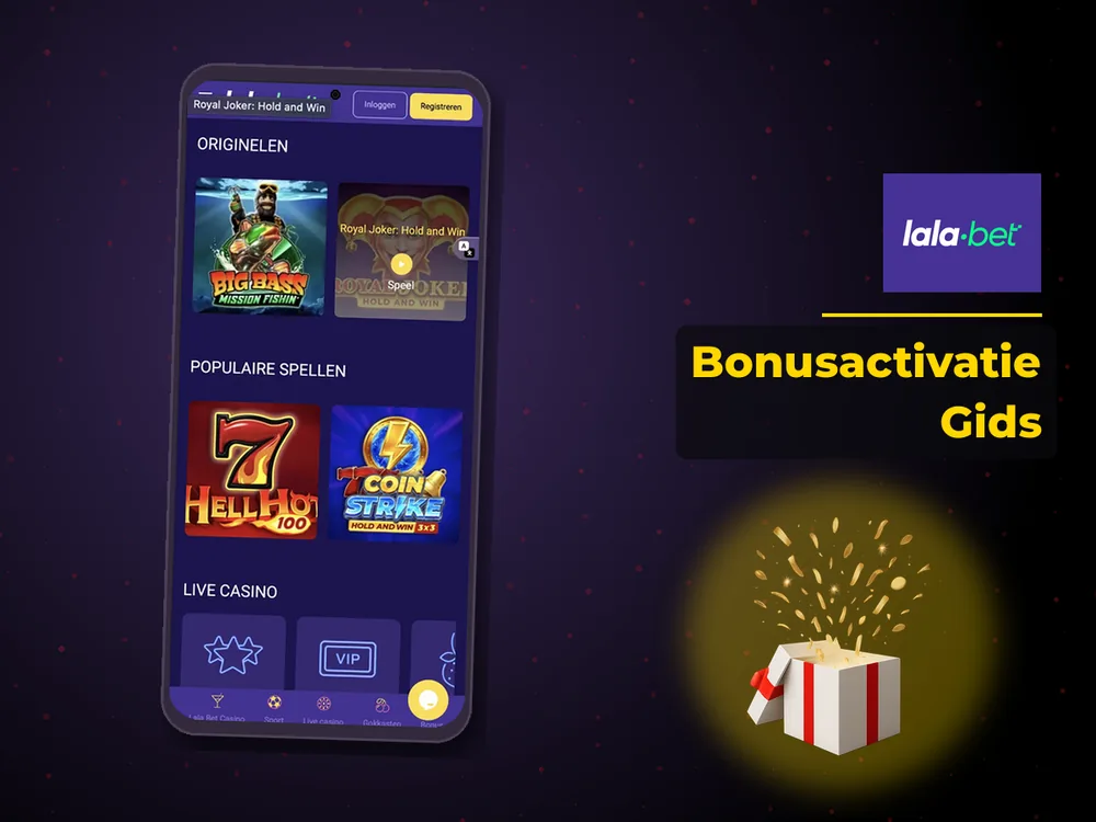 lalabet casino nederland - Bonusactivatie Gids