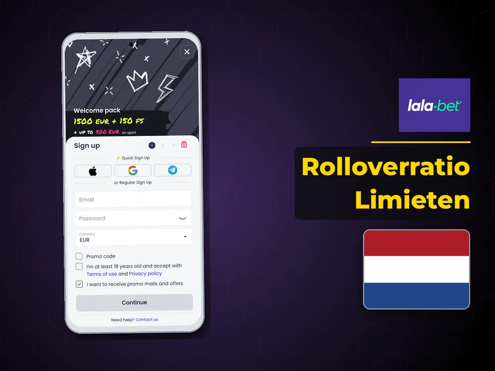 lalabet casino nederland - Rolloverratio Limieten