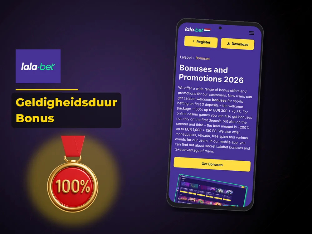 lalabet casino nederland - Geldigheidsduur Bonus