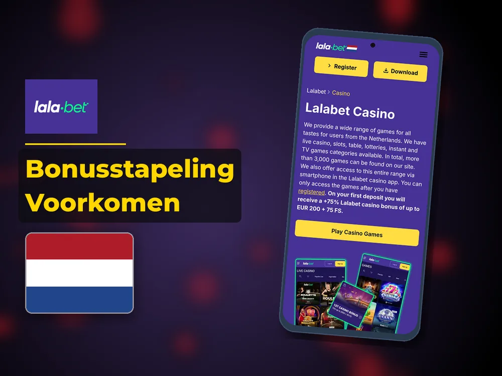 lalabet casino nederland - Bonusstapeling Voorkomen